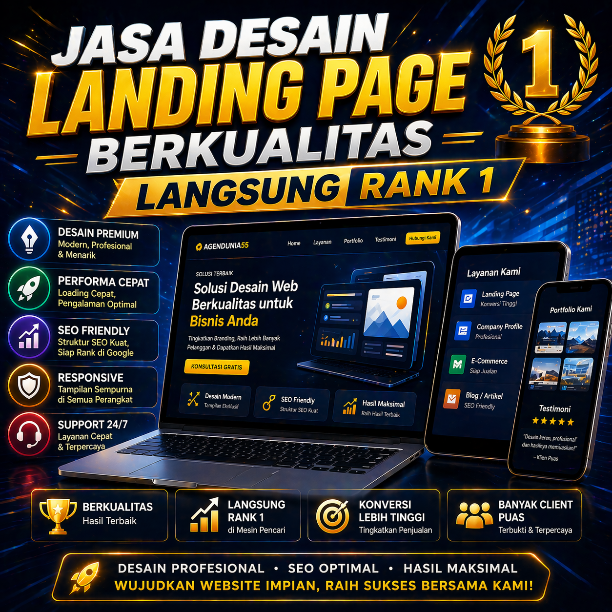 Landing Page yang Menjelaskan Manfaat Halaman Khusus untuk Setiap Kampanye